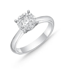 Load image into Gallery viewer, FRBQ156_00 Diamond Bouquets Engagement Ring
