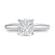 Load image into Gallery viewer, FRBQ157_00 Diamond Bouquets Engagement Ring
