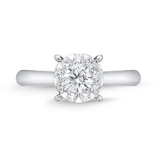 Load image into Gallery viewer, FRBQ158_00 Diamond Bouquets Engagement Ring
