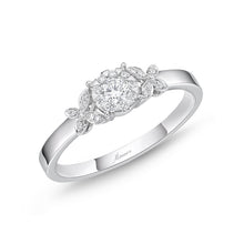 Load image into Gallery viewer, FRBQ172_00 Diamond Bouquets Engagement Ring
