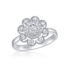 Load image into Gallery viewer, FRBQ173_00 Diamond Bouquets Fashion Ring
