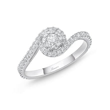 Load image into Gallery viewer, FRBQ175_00 Diamond Bouquets Engagement Ring
