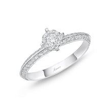 Load image into Gallery viewer, FRBQ177_00 Diamond Bouquets Engagement Ring
