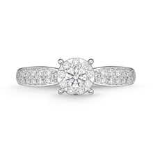 Load image into Gallery viewer, FRBQ179_00 Diamond Bouquets Engagement Ring
