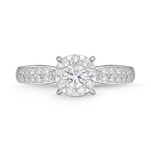 Load image into Gallery viewer, FRBQ180_00 Diamond Bouquets Engagement Ring
