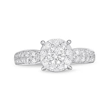 Load image into Gallery viewer, FRBQ181_00 Diamond Bouquets Engagement Ring
