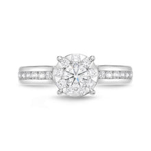 Load image into Gallery viewer, FRBQ182_00 Diamond Bouquets Engagement Ring

