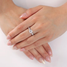 Load image into Gallery viewer, FRBQ182_00 Diamond Bouquets Engagement Ring
