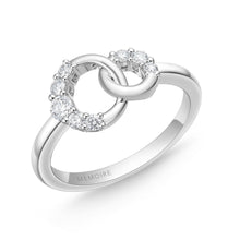 Load image into Gallery viewer, FRDC113_00 Diamond Circle Fashion Ring
