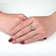 Load image into Gallery viewer, FRDC113_00 Diamond Circle Fashion Ring
