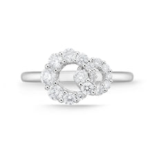 Load image into Gallery viewer, FRDC114_00 Diamond Circle Fashion Ring
