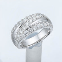 Load image into Gallery viewer, FRDD223_00 Diamond Line Fashion Ring
