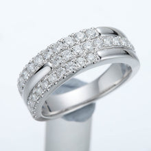 Load image into Gallery viewer, FRDD225_00 Diamond Line Fashion Ring
