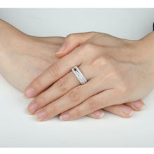 Load image into Gallery viewer, FRDD225_00 Diamond Line Fashion Ring
