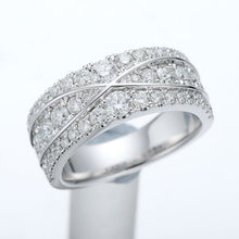 Load image into Gallery viewer, FRDD226_00 Diamond Line Fashion Ring
