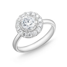 Load image into Gallery viewer, FRFDJ01_00 My First Diamond Illusion-setting Ring
