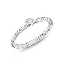 Load image into Gallery viewer, FRSUR03_00 Stack'em Up Diamond Fashion Ring

