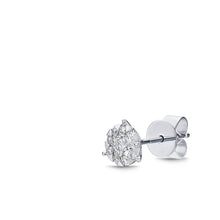 Load image into Gallery viewer, FXBQ121_00 Diamond Bouquets Studs Single Earring
