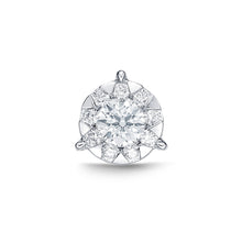 Load image into Gallery viewer, FXBQ122_00 Diamond Bouquets Studs Single Earring
