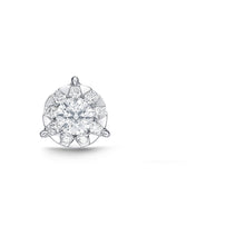 Load image into Gallery viewer, FXBQ123_00 Diamond Bouquets Studs Single Earring
