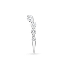 Load image into Gallery viewer, FXVD134_00 &quot;4&quot; Diamond Earring
