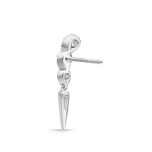 Load image into Gallery viewer, FXVD134_00 &quot;4&quot; Diamond Earring
