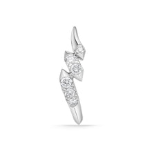 Load image into Gallery viewer, FXVD136_00 "6" Diamond Earring
