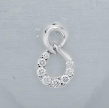 Load image into Gallery viewer, FXVD140_00 &quot;8&quot; Diamond Earring
