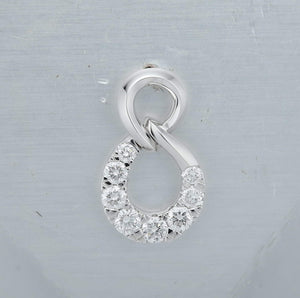 FXVD140_00 "8" Diamond Earring