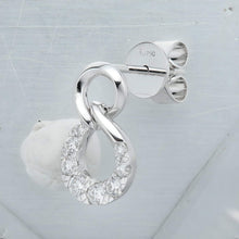 Load image into Gallery viewer, FXVD140_00 &quot;8&quot; Diamond Earring
