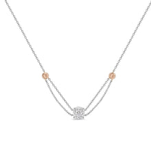 Load image into Gallery viewer, HNBQ160_00 Diamond Bouquets Classic Necklace
