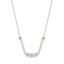 Load image into Gallery viewer, HNBQ161_00 Diamond Bouquets Classic Necklace
