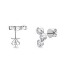 Load image into Gallery viewer, MEBZD04_00 Bezel Studs Earrings
