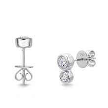 Load image into Gallery viewer, MEBZF03_00 Bezel Studs Earrings

