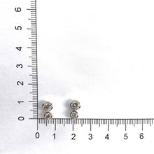 Load image into Gallery viewer, MEBZF03_00 Bezel Studs Earrings
