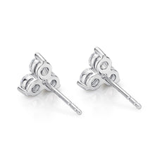 Load image into Gallery viewer, MESPB01_00 Shared Prong Diamond Studs Earrings
