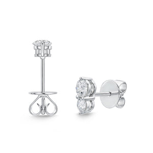 MESPD04_00 Shared Prong Diamond Studs Earrings