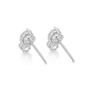 MESPG05_00 Shared Prong Diamond Studs Earrings