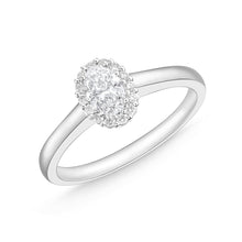 Load image into Gallery viewer, QRBM*06_00 Blossom Diamond Engagement Semi-Mount Ring

