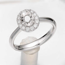 Load image into Gallery viewer, QRFD*02_00 My First Diamond Diamond Engagement Semi-Mount Ring
