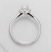 Load image into Gallery viewer, QRFD*02_00 My First Diamond Diamond Engagement Semi-Mount Ring
