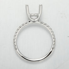 Load image into Gallery viewer, QROD*02_00 Odessa Diamond Engagement Semi-Mount Ring

