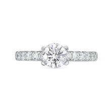 Load image into Gallery viewer, QROD*14_00 Odessa Diamond Engagement Semi-Mount Ring
