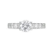 Load image into Gallery viewer, QROD*93_00 Odessa Diamond Engagement Semi-Mount Ring
