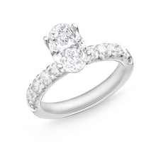 Load image into Gallery viewer, QROD*50_00 Odessa Diamond Engagement Semi-Mount Ring
