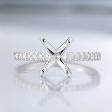 Load image into Gallery viewer, QROD*52_00 Odessa Diamond Engagement Semi-Mount Ring
