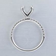 Load image into Gallery viewer, QROD*52_00 Odessa Diamond Engagement Semi-Mount Ring
