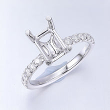 Load image into Gallery viewer, QROD*15_00 Odessa Diamond Engagement Semi-Mount Ring
