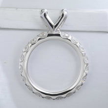 Load image into Gallery viewer, QROD*34_00 Odessa Diamond Engagement Semi-Mount Ring

