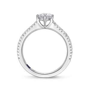 QRPM*29_00 Promise Diamond Engagement Semi-Mount Ring